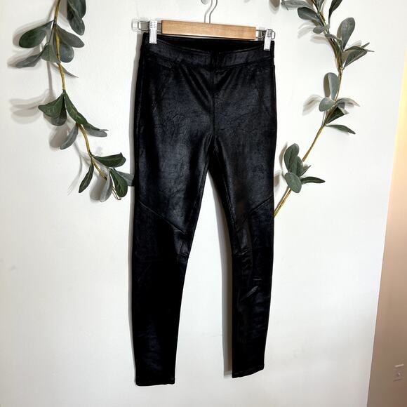 Free People Faux Leather Leggings LAST CALL - Picture 1 of 8